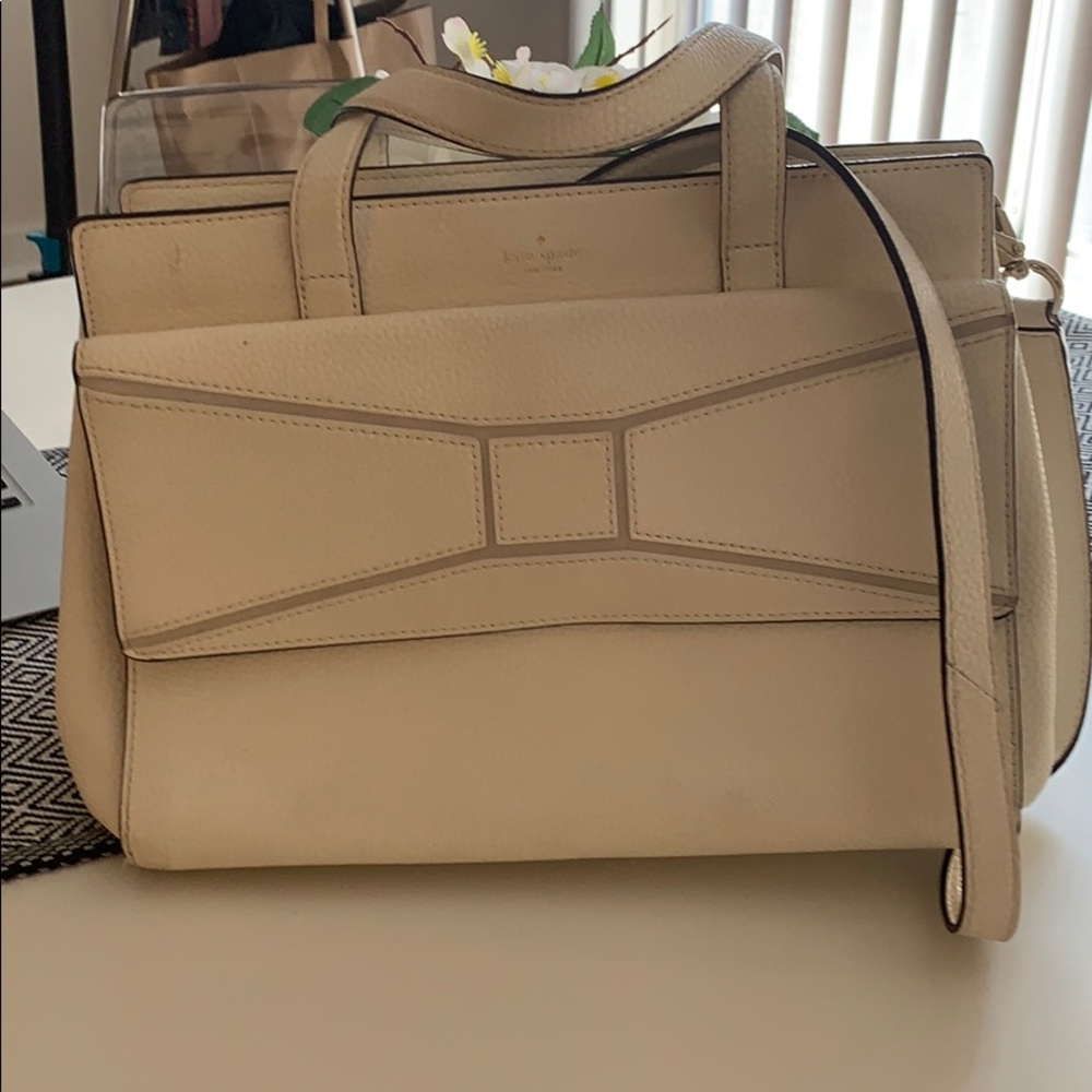 White Kate Spade Purse
